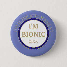 Bóton Redondo 5.08cm Botão Bionic (substituição de HIP)