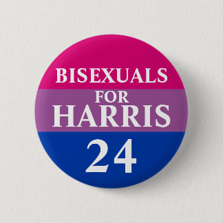 Bóton Redondo 5.08cm Botão Bissexuais Por Harris
