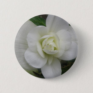 Bóton Redondo 5.08cm Botão branco bonito
