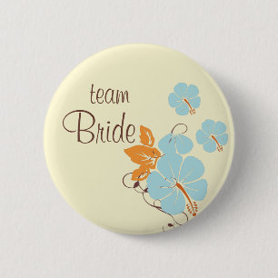 Bóton Redondo 5.08cm Botão Bride Equipe