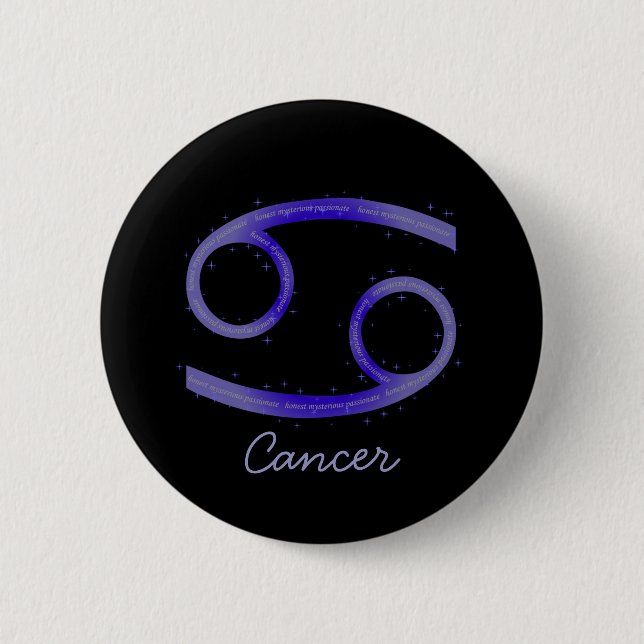 Bóton Redondo 5.08cm Botão cancer (Frente)