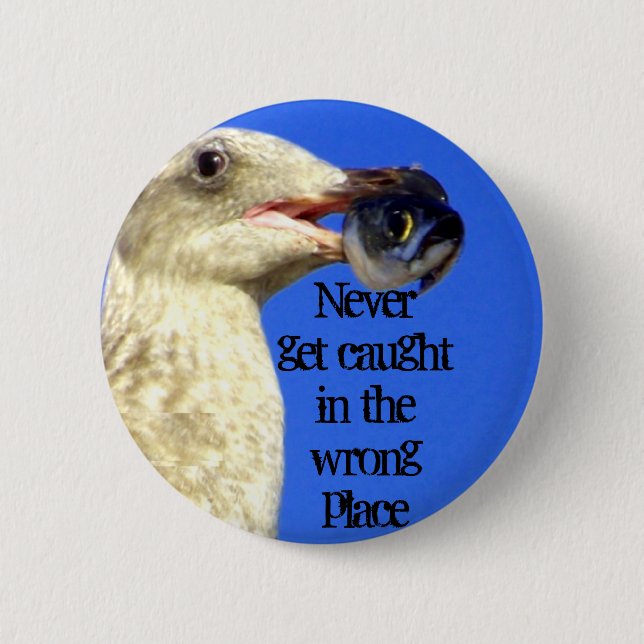 Bóton Redondo 5.08cm Botão Catch Me_ (Frente)