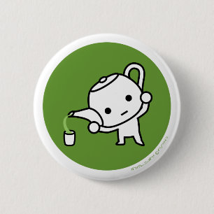 Bóton Redondo 5.08cm Botão - chá verde - dólar