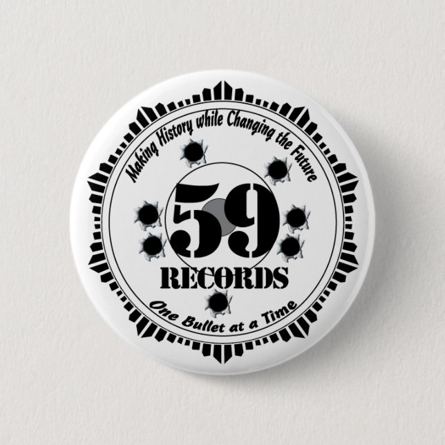 Bóton Redondo 5.08cm Botão cinco nove (Frente)