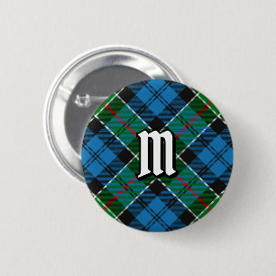 Bóton Redondo 5.08cm Botão Clan Colquhoun Tartan