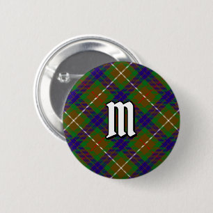 Bóton Redondo 5.08cm Botão Clan Fraser caçando Tartan