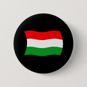 Bóton Redondo 5.08cm Botão da Bandeira da Hungria