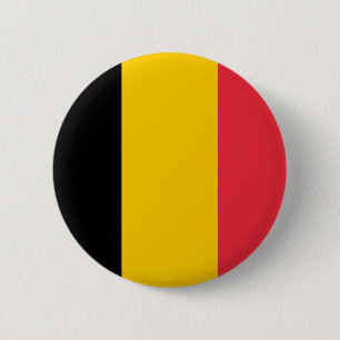 Bóton Redondo 5.08cm Botão da bandeira de Bélgica