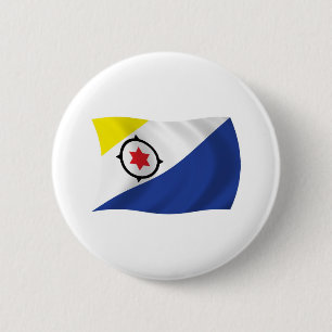 Bóton Redondo 5.08cm Botão da Bandeira de Bonaire