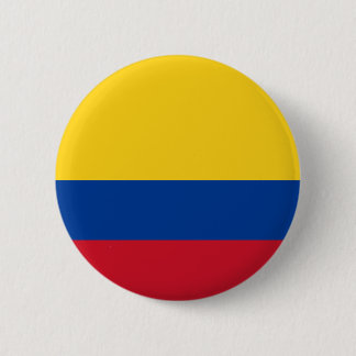 Bóton Redondo 5.08cm Botão da bandeira de Colômbia