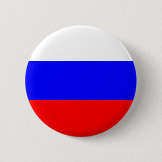 Bóton Redondo 5.08cm Botão da bandeira de Rússia