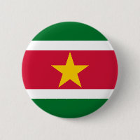 Botão da bandeira de Suriname