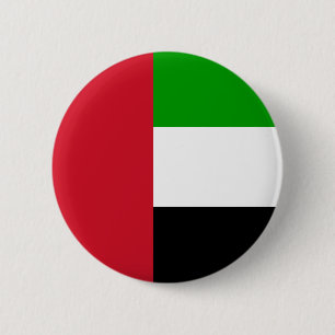 Bóton Redondo 5.08cm Botão da bandeira de United Arab Emirates