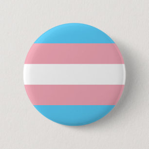 Bóton Redondo 5.08cm Botão da bandeira do Transgender