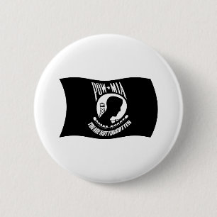 Bóton Redondo 5.08cm Botão da Bandeira dos Prisioneiros de Guerra e Des