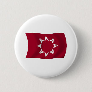 Bóton Redondo 5.08cm Botão da Bandeira Oglala Lakota