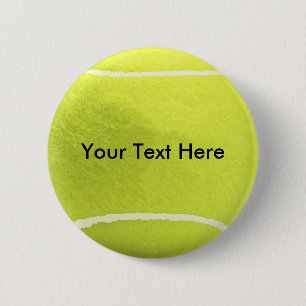 Bóton Redondo 5.08cm Botão da bola de tênis