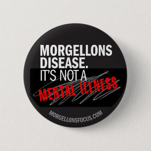 Bóton Redondo 5.08cm Botão da consciência - preto