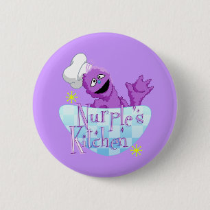 Bóton Redondo 5.08cm Botão da cozinha de Nurple (roxo)!