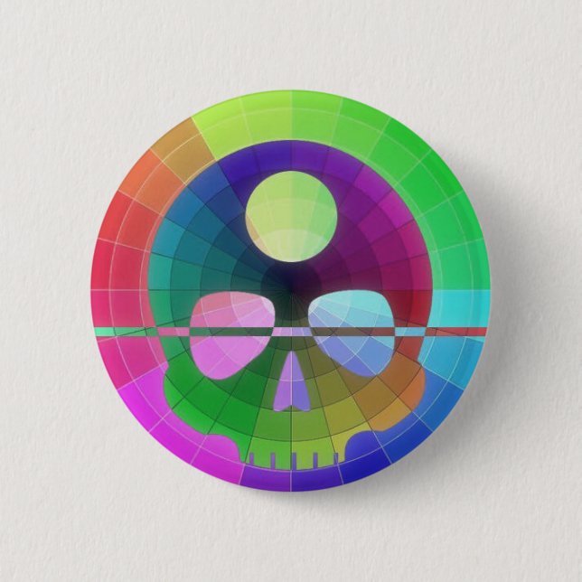 Bóton Redondo 5.08cm Botão da criação (Frente)