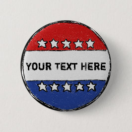 Bóton Redondo 5.08cm Botão da eleição