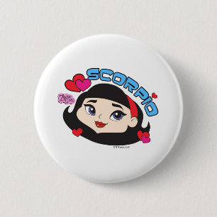 Bóton Redondo 5.08cm Botão da Escorpião