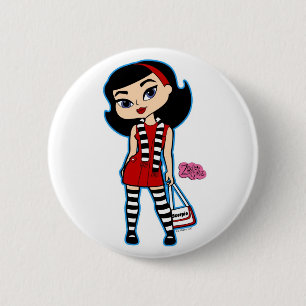 Bóton Redondo 5.08cm Botão da Escorpião