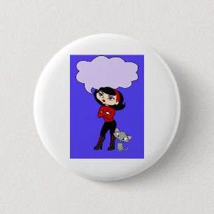 Bóton Redondo 5.08cm Botão da Escorpião