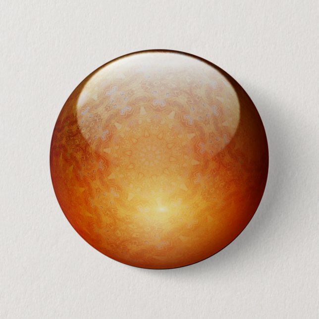 Bóton Redondo 5.08cm Botão da jóia da renovação (Frente)