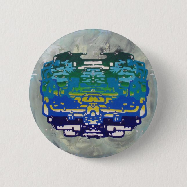 Bóton Redondo 5.08cm botão da metafase (Frente)