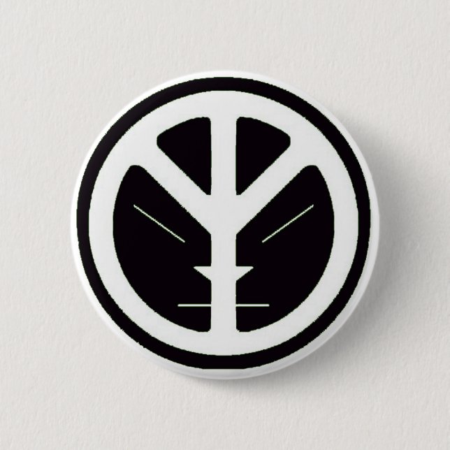 Bóton Redondo 5.08cm Botão da PAZ da nuvem Xi (Frente)