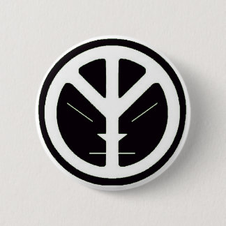 Bóton Redondo 5.08cm Botão da PAZ da nuvem Xi