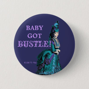 Bóton Redondo 5.08cm Botão da pergunta