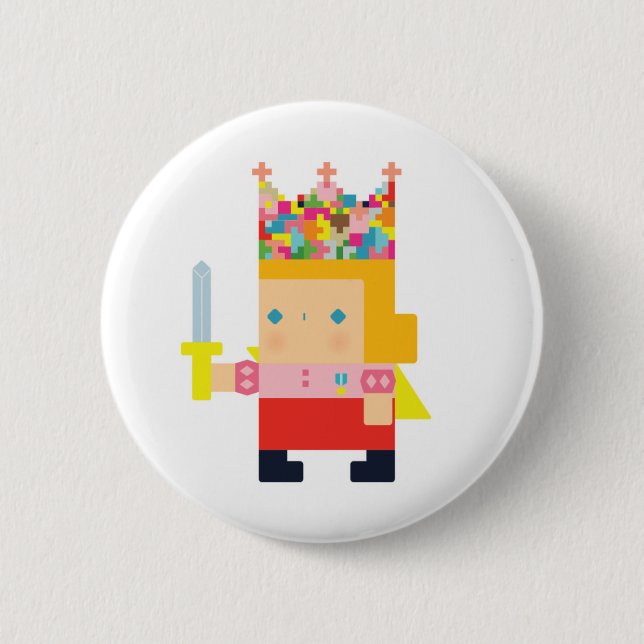 Bóton Redondo 5.08cm botão da princesa do nemo do soo (Frente)