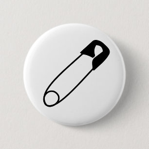 Bóton Redondo 5.08cm Botão da solidariedade do Pin de segurança