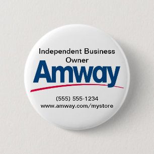 Bóton Redondo 5.08cm Botão de Amway