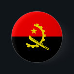 Bóton Redondo 5.08cm botão de bandeira angola<br><div class="desc">botão de bandeira angola</div>