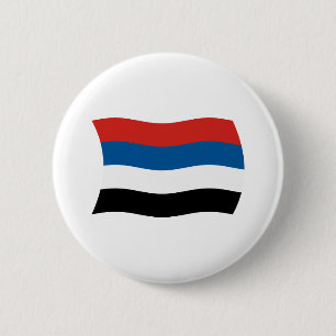 Bóton Redondo 5.08cm Botão de bandeira dos Povos indígenas da Colômbia