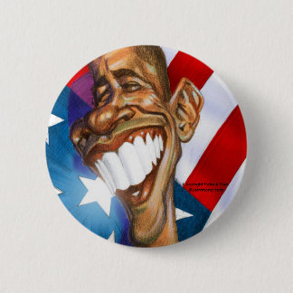 Bóton Redondo 5.08cm Botão de Barack Obama