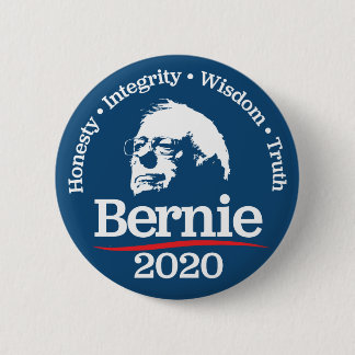 Bóton Redondo 5.08cm Botão de Bernie 2020