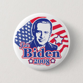 Bóton Redondo 5.08cm Botão de Biden 2008