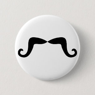 Bóton Redondo 5.08cm Botão de bigode