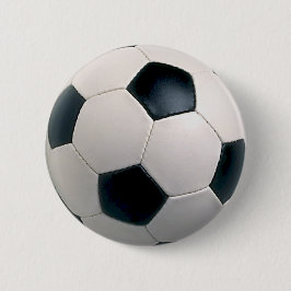 Bóton Redondo 5.08cm Botão de Bola do Futebol
