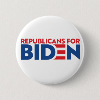 Bóton Redondo 5.08cm Botão de Campanha Republicanos para Biden