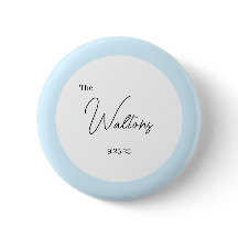 Botão de Casamento Minimalista