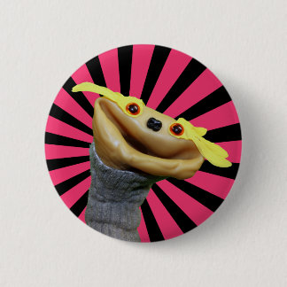 Bóton Redondo 5.08cm Botão de Chester (listras)