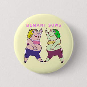 Bóton Redondo 5.08cm Botão de Cindy