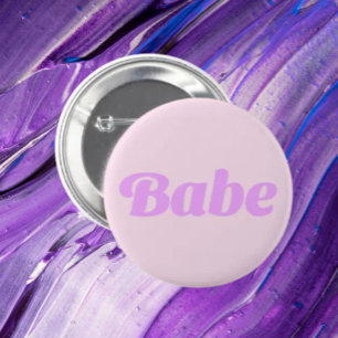 Bóton Redondo 5.08cm Botão de Confiança BABE – Use Seu Poder