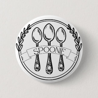 Bóton Redondo 5.08cm Botão de Consciência da Doença Crônica Spoonie