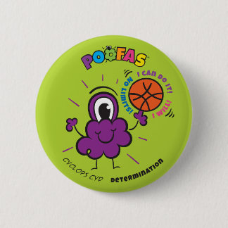 Bóton Redondo 5.08cm Botão de Cyd dos Cyclops